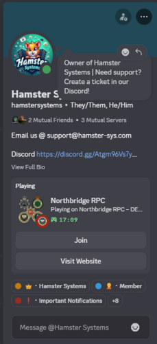 More information about "Basic FiveM Discord Rich Presence by Hamster Development"